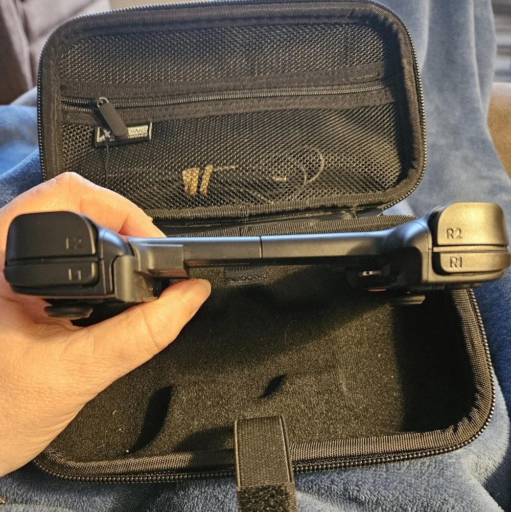 Backbone One Black Gaming Controller with Case.